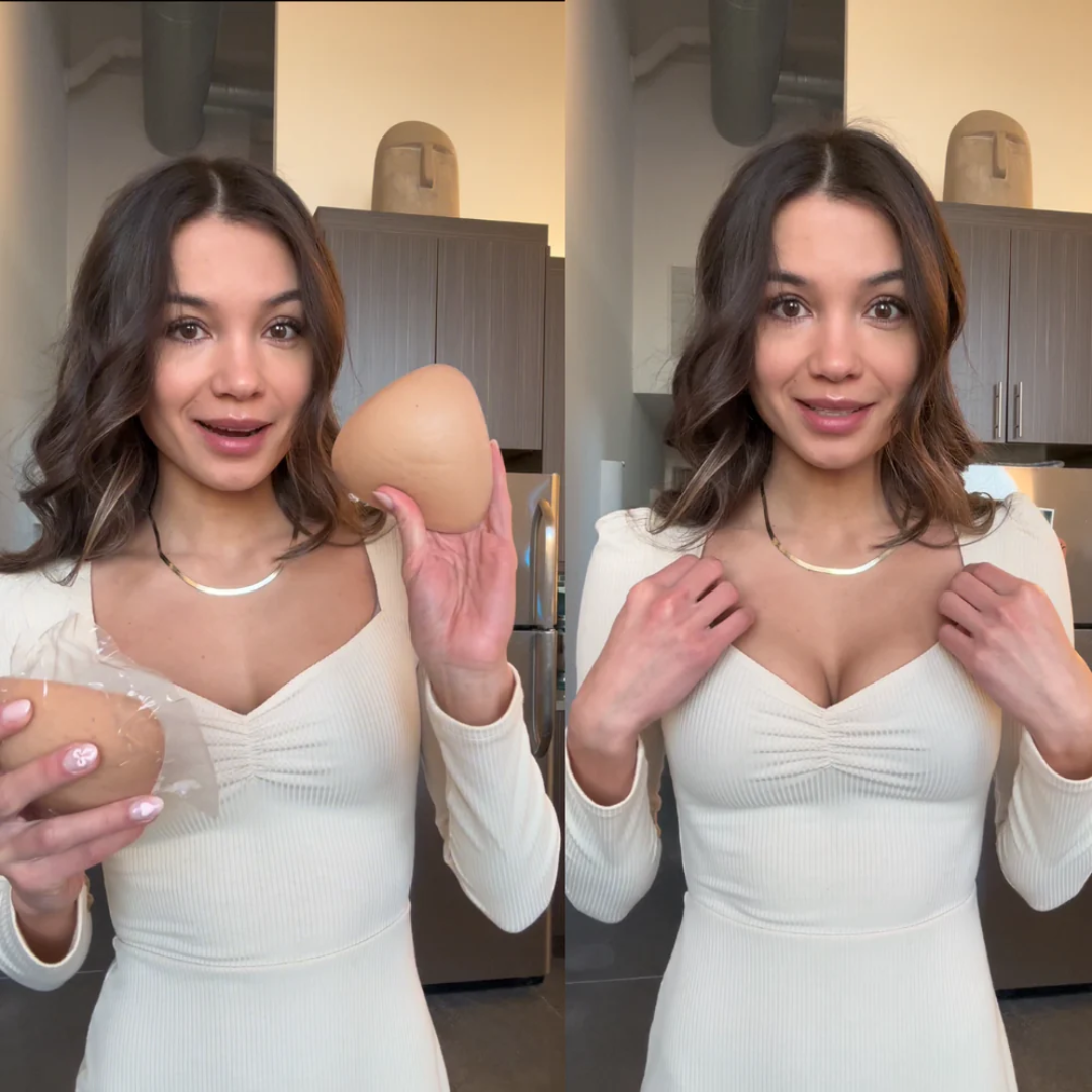 Boost Bra: adds up to 2 full cup sizes instantly—no Boob Job!