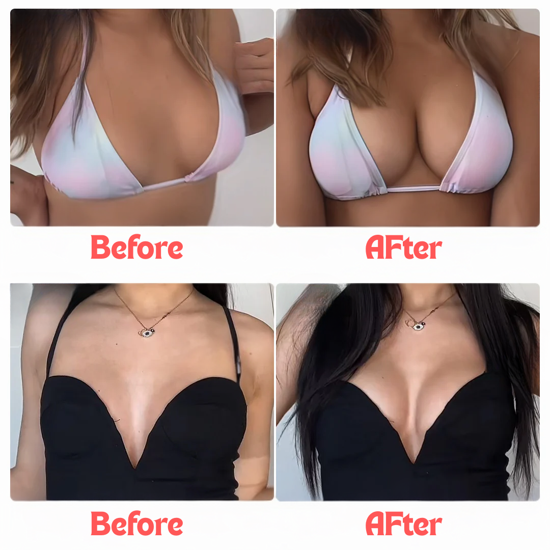 Boost Bra: adds up to 2 full cup sizes instantly—no Boob Job!