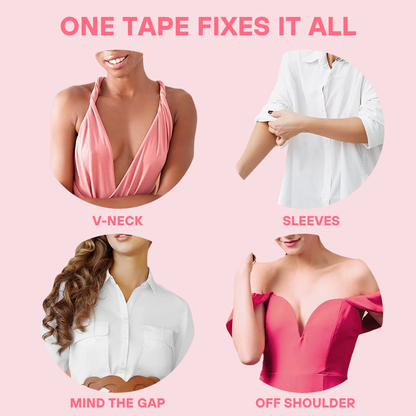 Dress Body Tape: Keep outfits in place—no slips, gaps, or flashes!