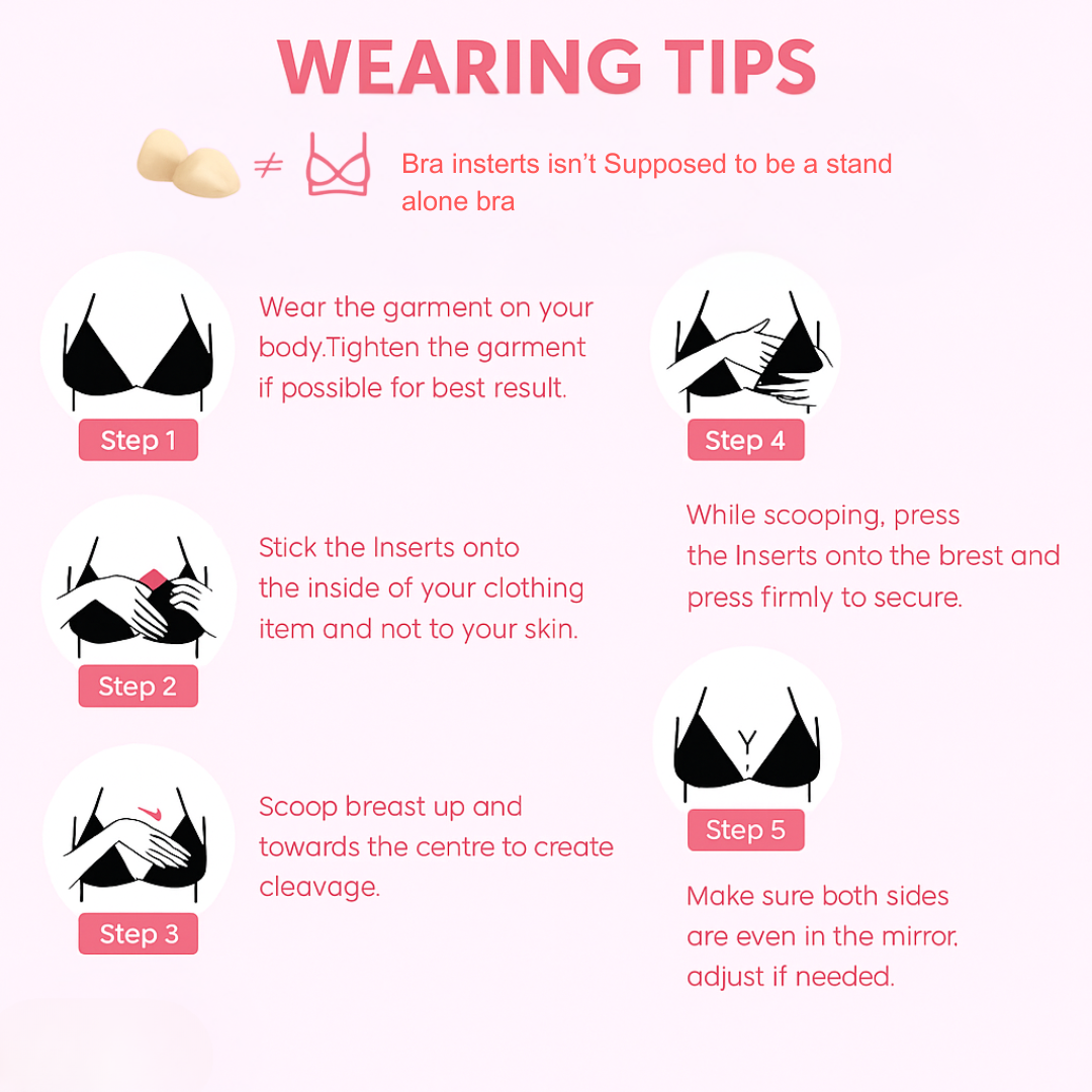 Boost Bra: adds up to 2 full cup sizes instantly—no Boob Job!