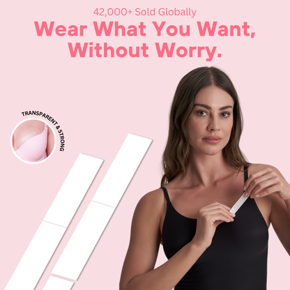 Dress Body Tape: Keep outfits in place—no slips, gaps, or flashes!