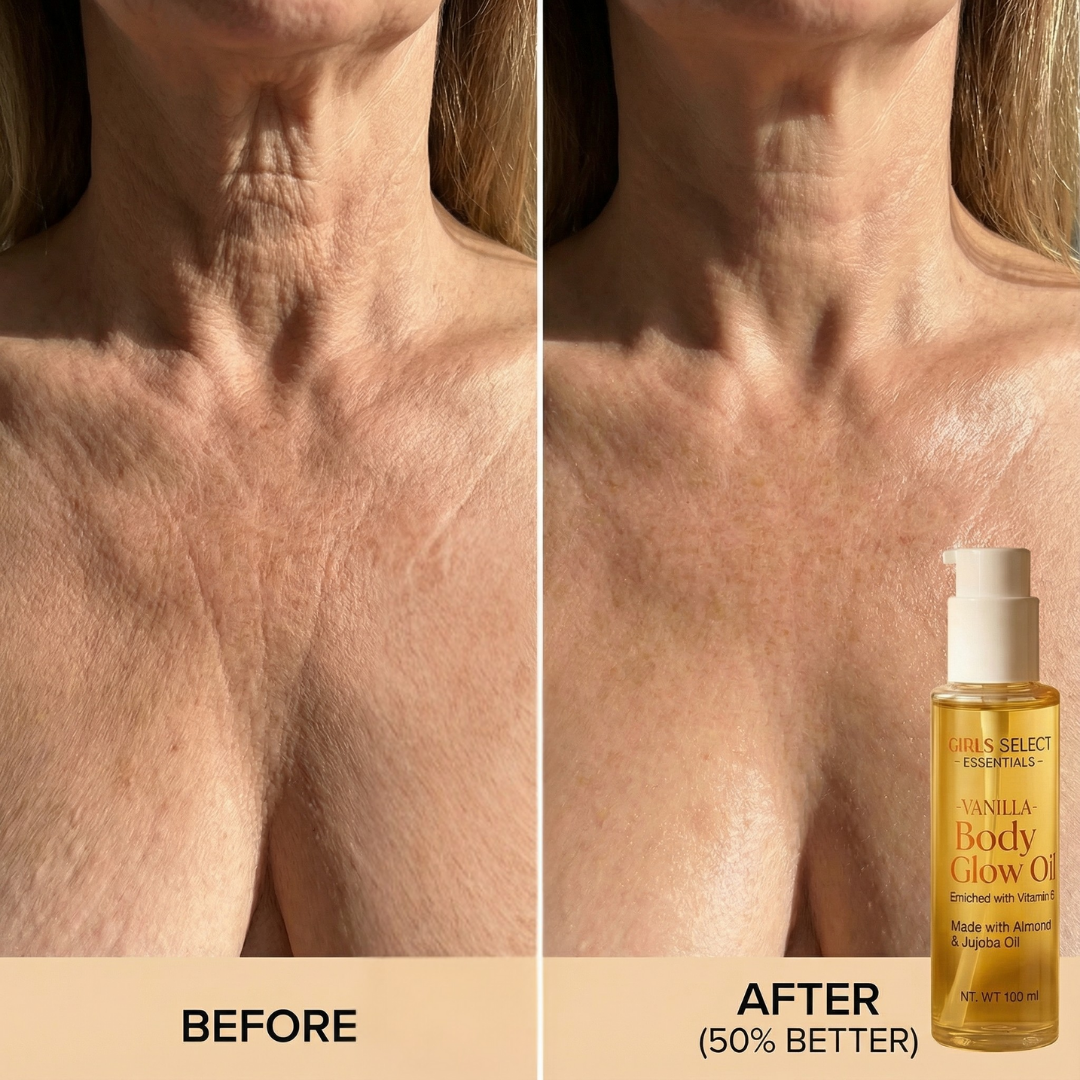 Girls Select Body Glow Oil